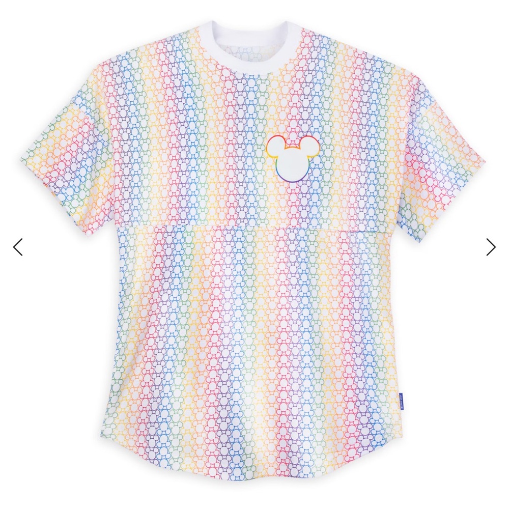 Disney Mickey Mouse Rainbow Disney Spirit Jersey XL